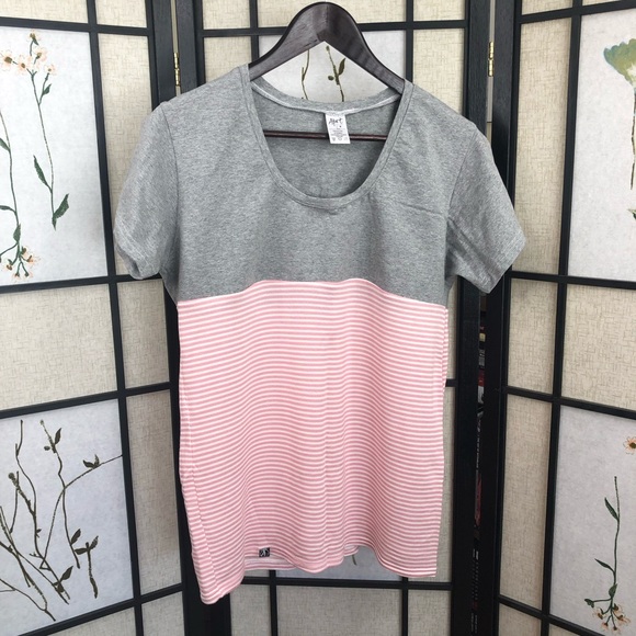 APRT Striped T-Shirt 2 Colors. Women Size Large. - Picture 2 of 4